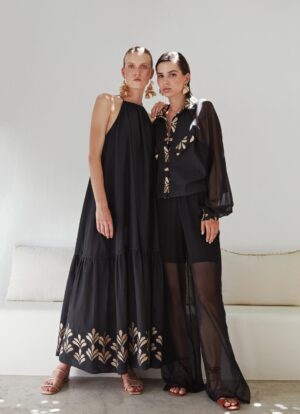IPOLITI DRESS X KALLISTO SHIRT (2)