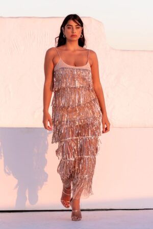 TOULON SEQUIN DRESS