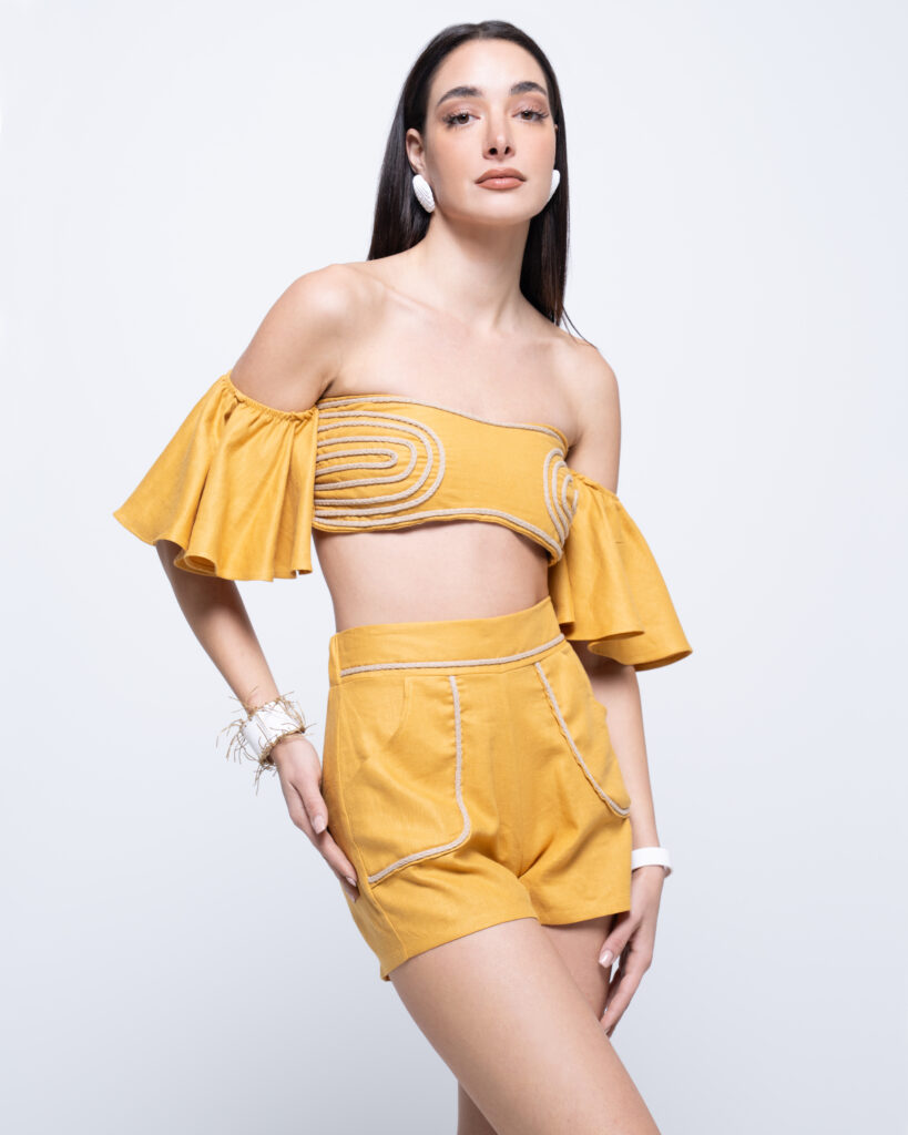 Frill Top and Shorts Coords 01