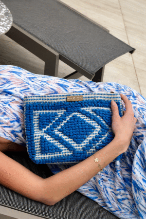 Angel Clutch Bag Sky Blue 01