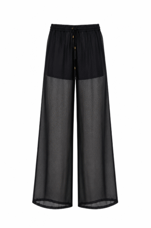 Eurus Black Sheer Trousers