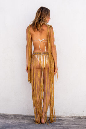 Two-Piece Macramé Dress 04